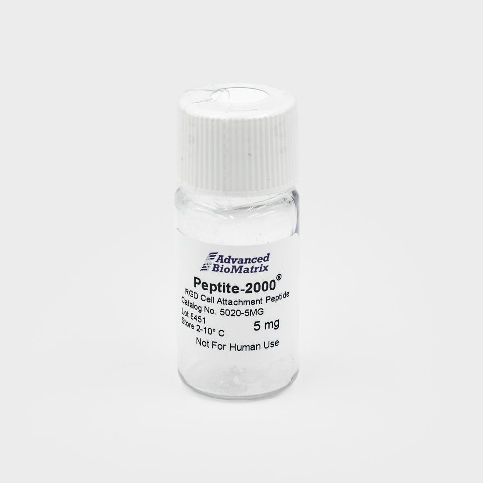 peptite-2000 rgd peptide from advanced biomatrix