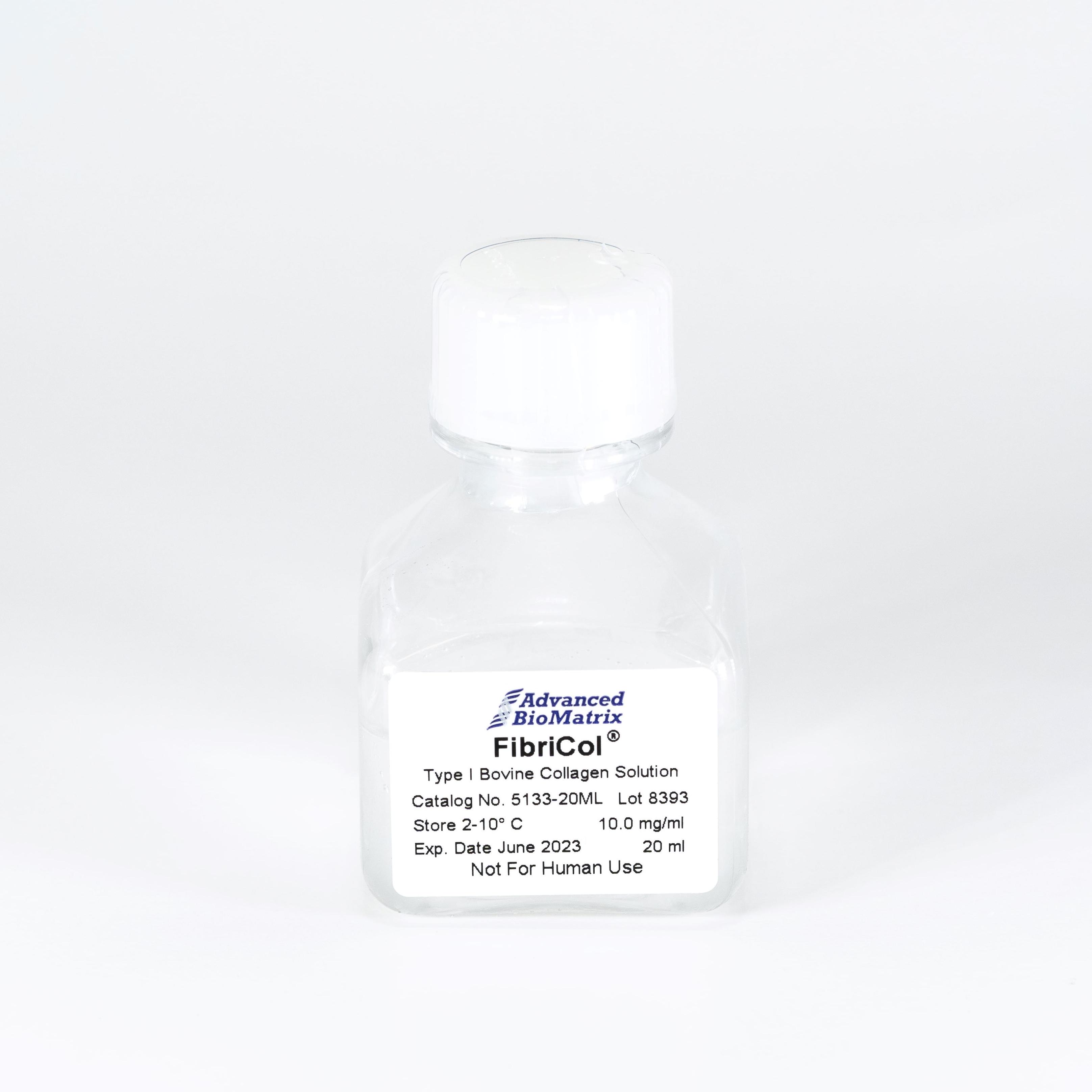 FibriCol type I collagen 10 mg/ml from Advanced BioMatrix