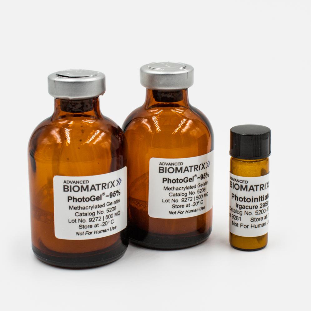 PhotoGel Methacrylated Gelatin with Irgacure kit