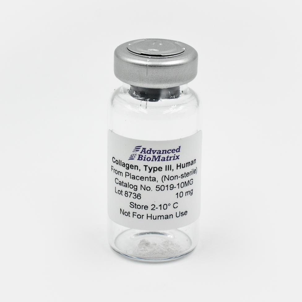 Type III collagen from advanced biomatrix