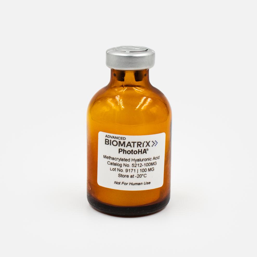 PhotoHA HAMA methacrylated hyaluronic acid from Advanced BioMatrix