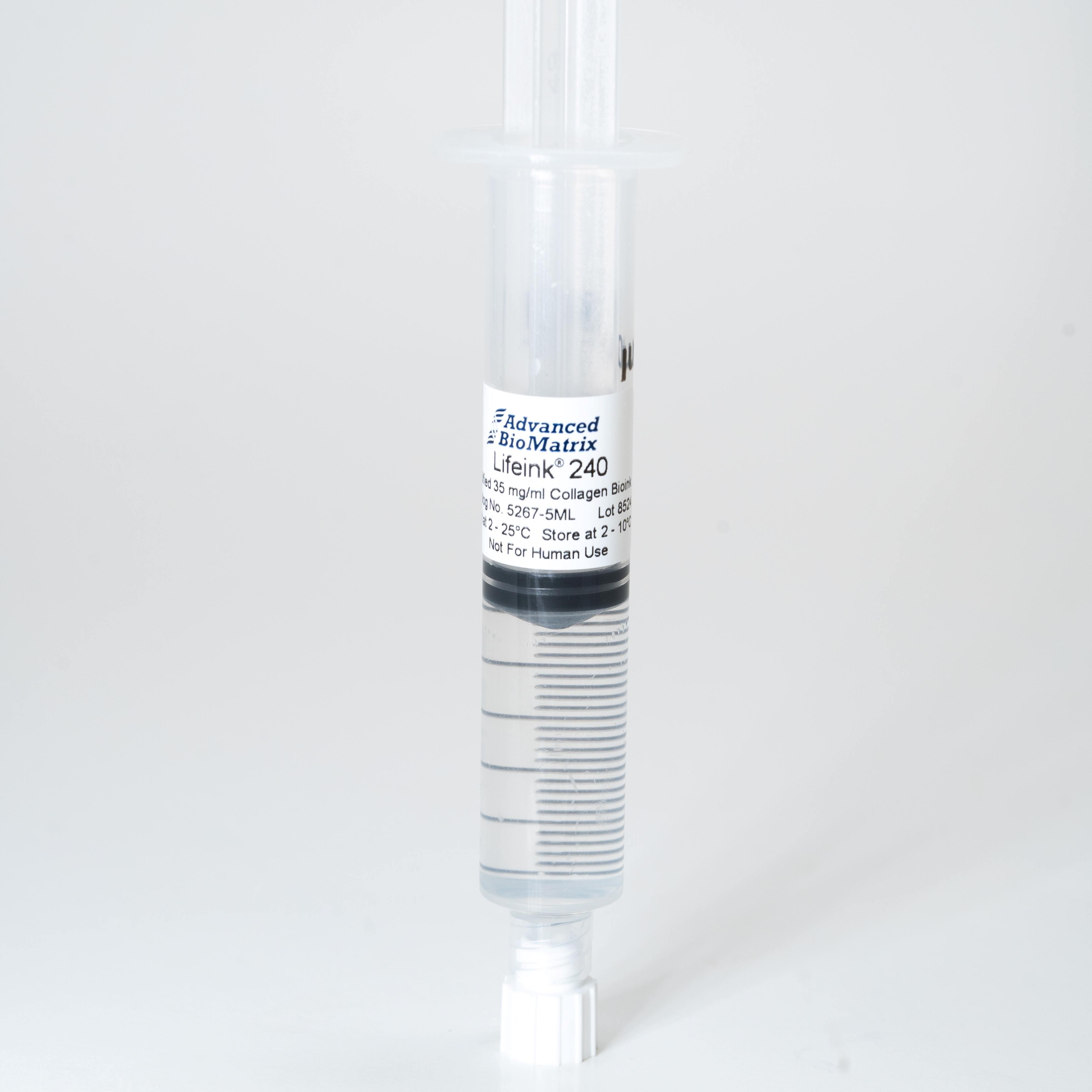 Lifeink 240 collagen bioink from Advanced BioMatrix