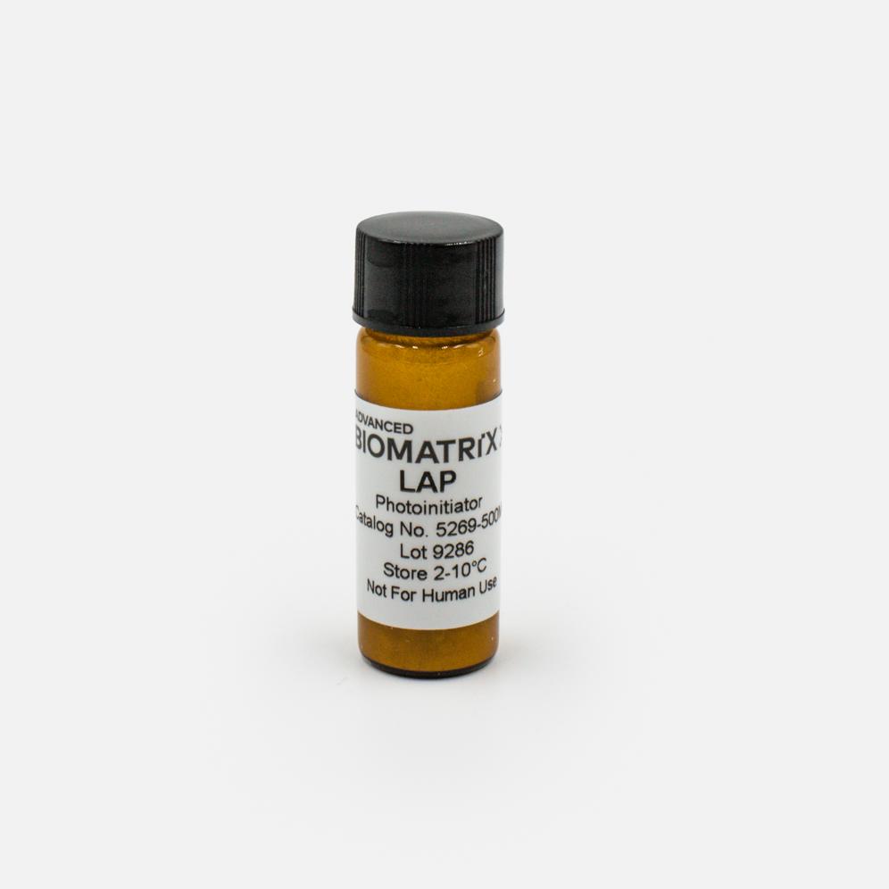 LAP photoinitiator for 405 nm blue light photocrosslinking