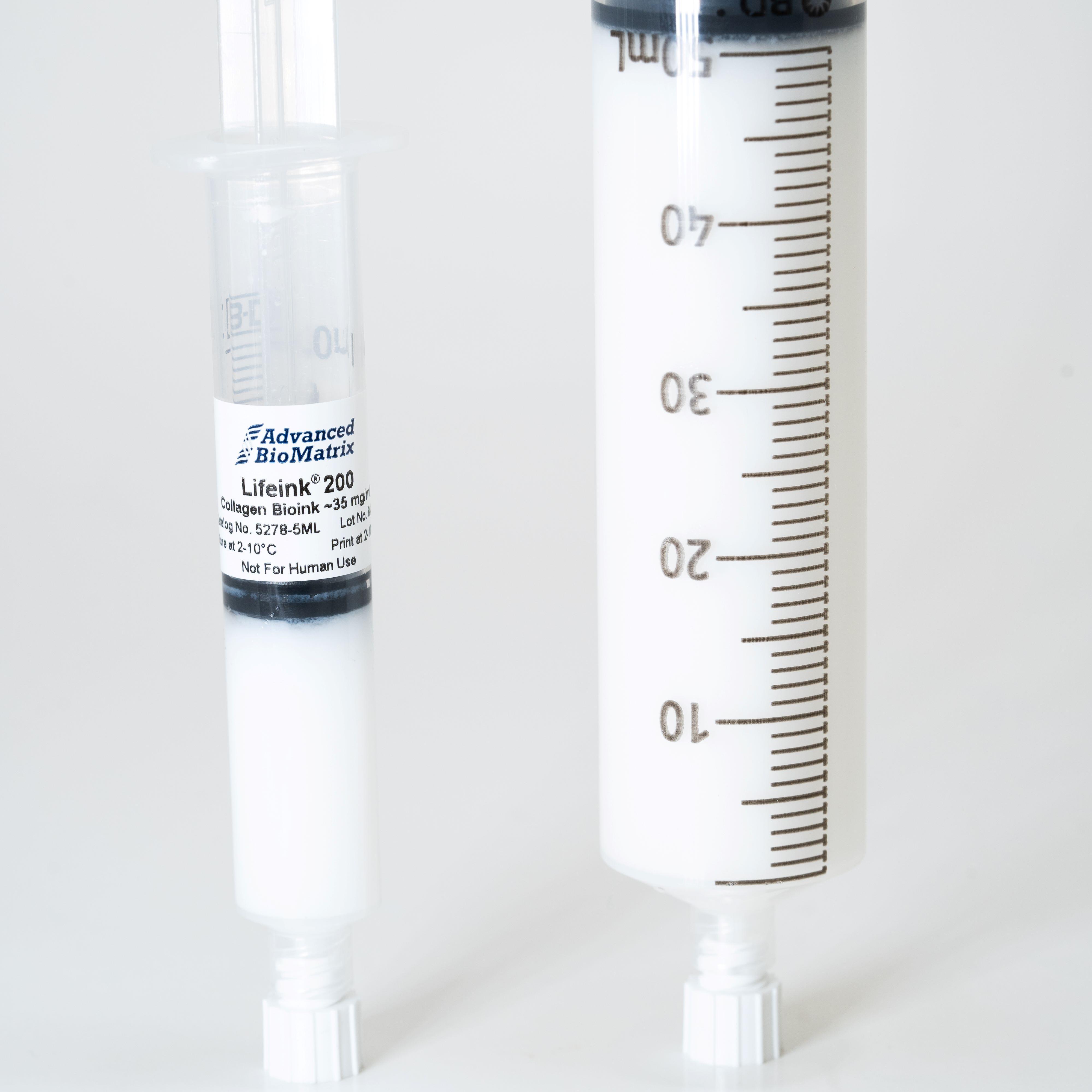 Lifeink 200 collagen bioink from Advanced BioMatrix