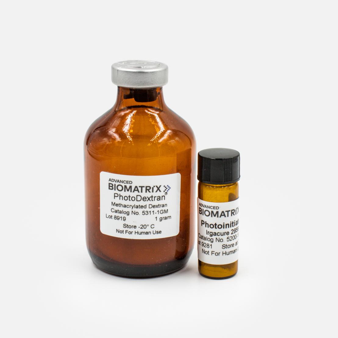 PhotoDextran Methacrylated Dextran with Irgacure