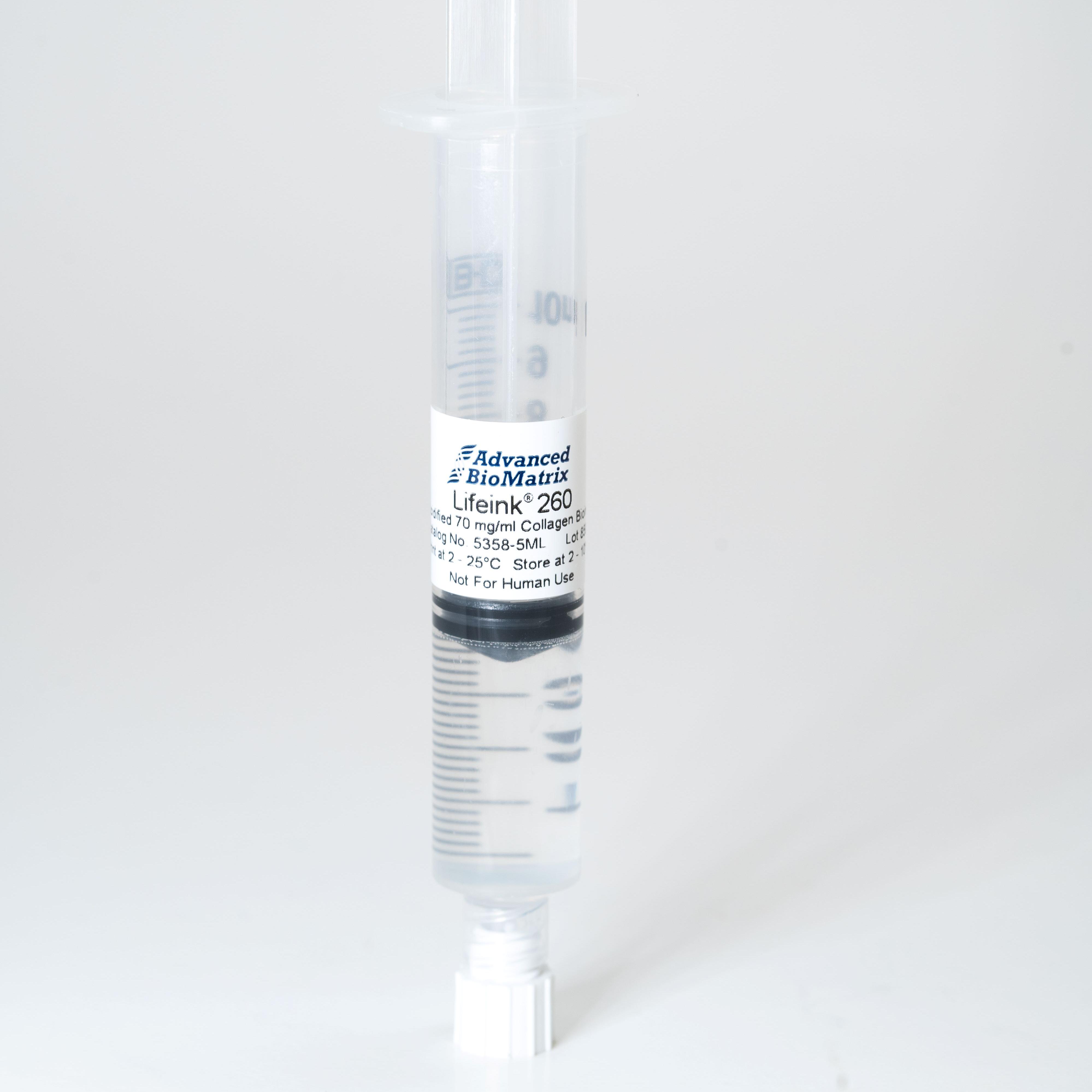 lifeink 260 70 mg/ml acidic collagen bioink