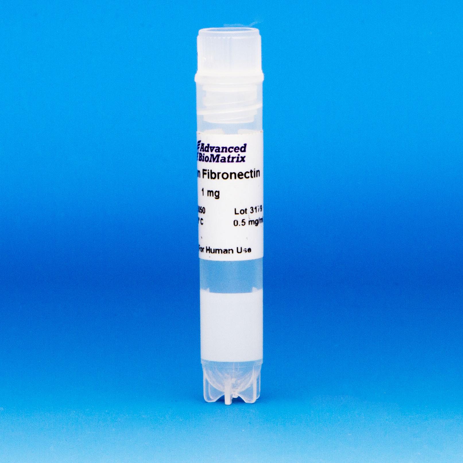 Fibronectin solution from advanced biomatrix