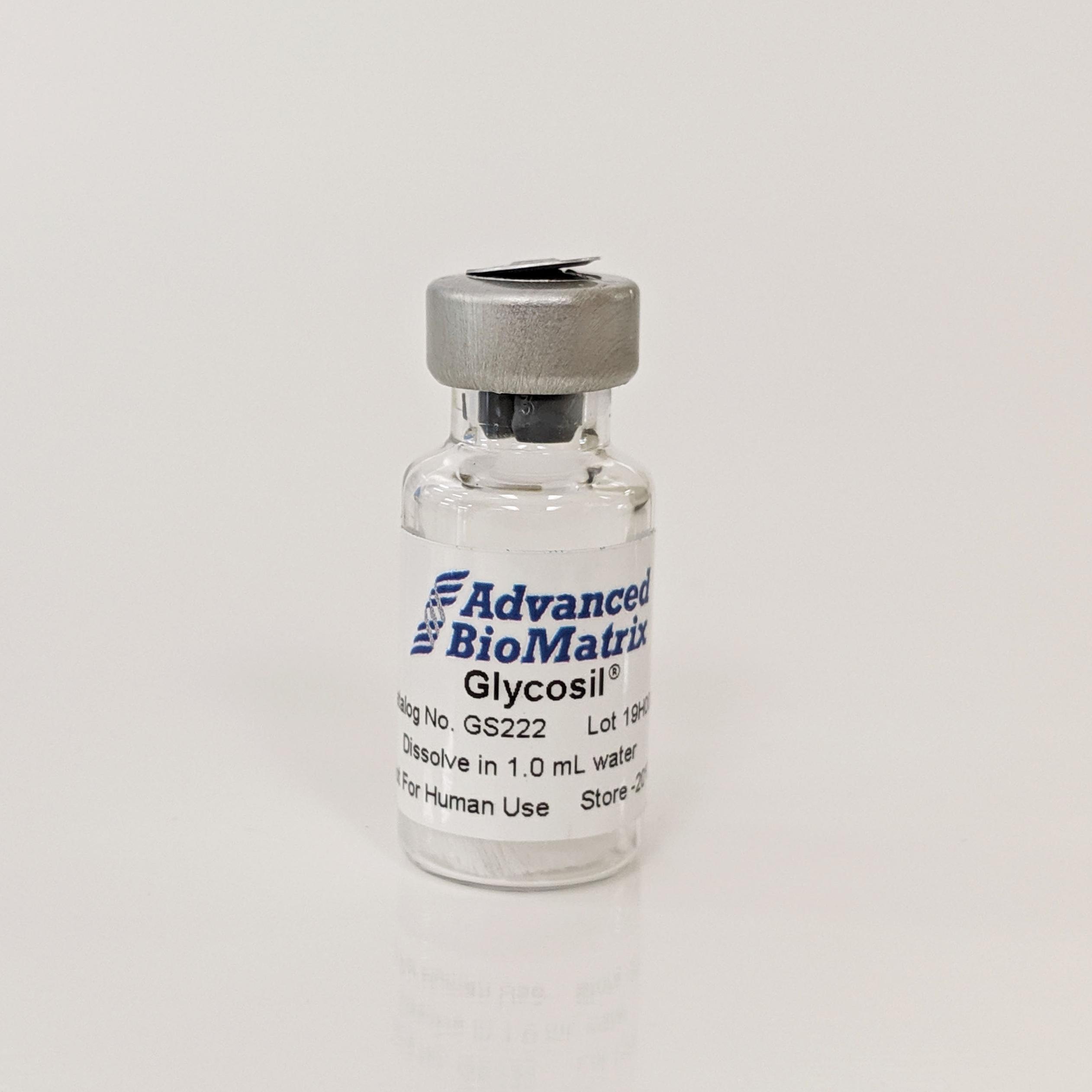 Glycosil thiolated hyaluronic acid from advanced biomatrix hystem