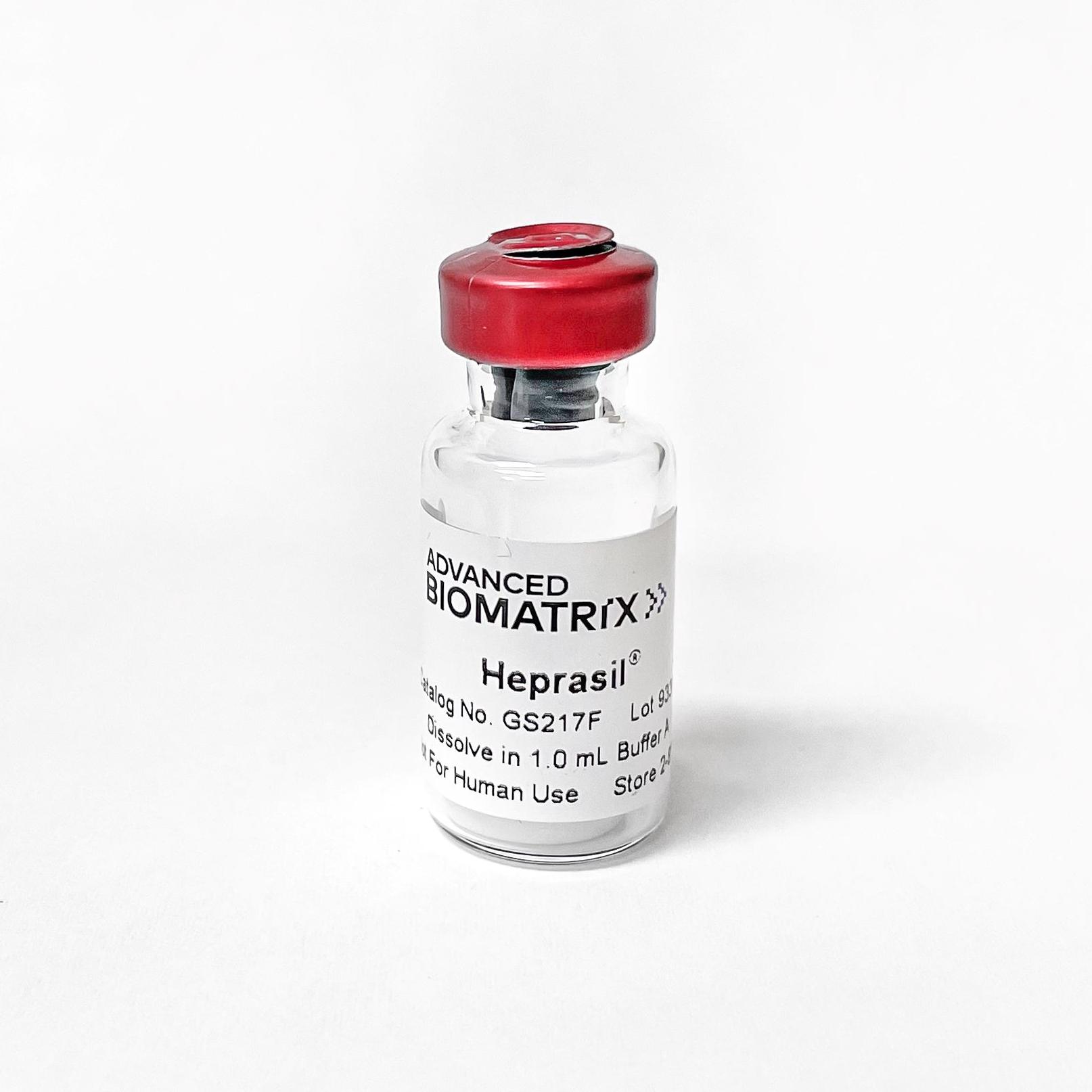 heprasil thiolated heparin and hyaluronic acid from advanced biomatrix
