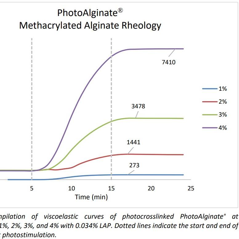 Rheology PhotoAlginate