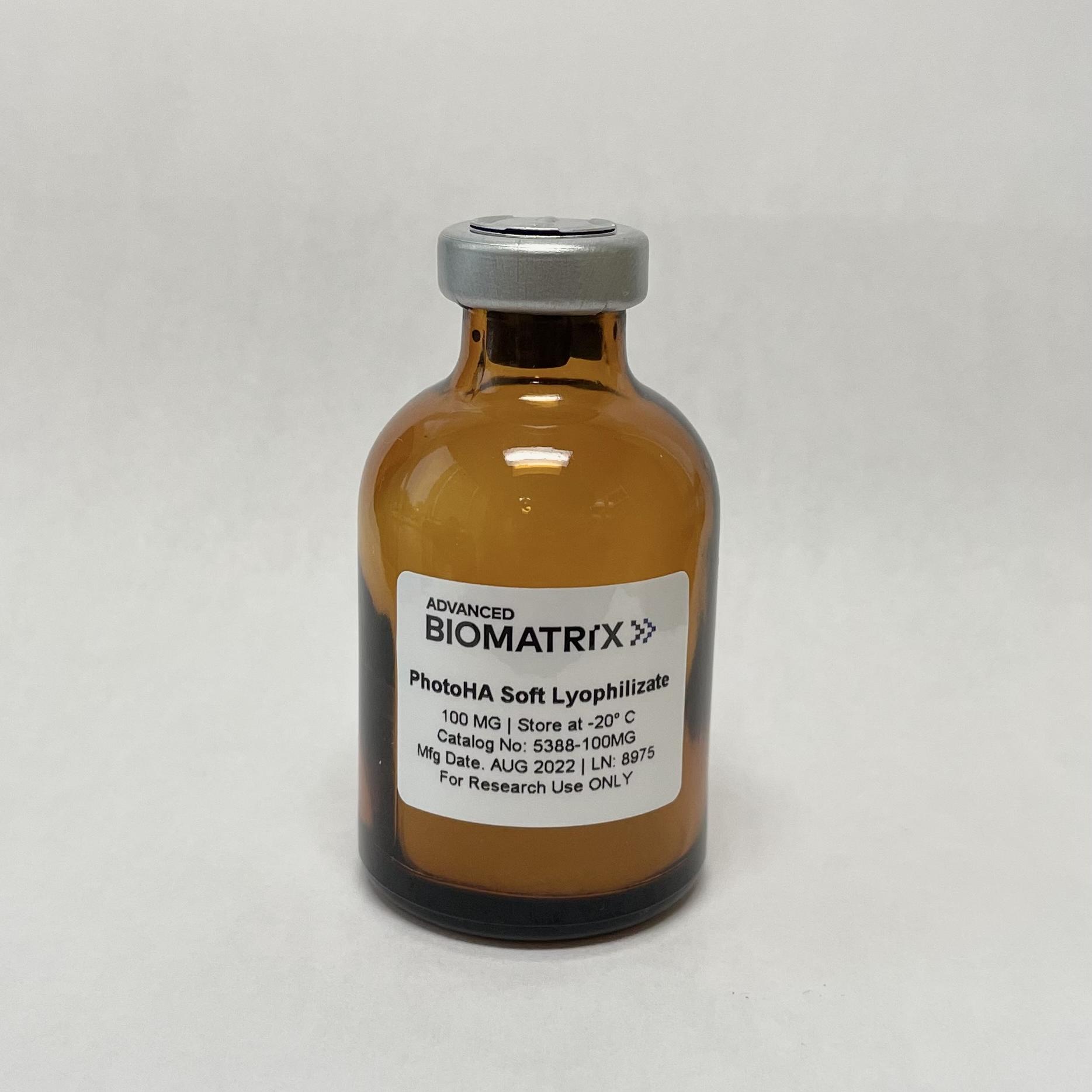 PhotoHA Soft Methacrylated Hyaluronic Acid