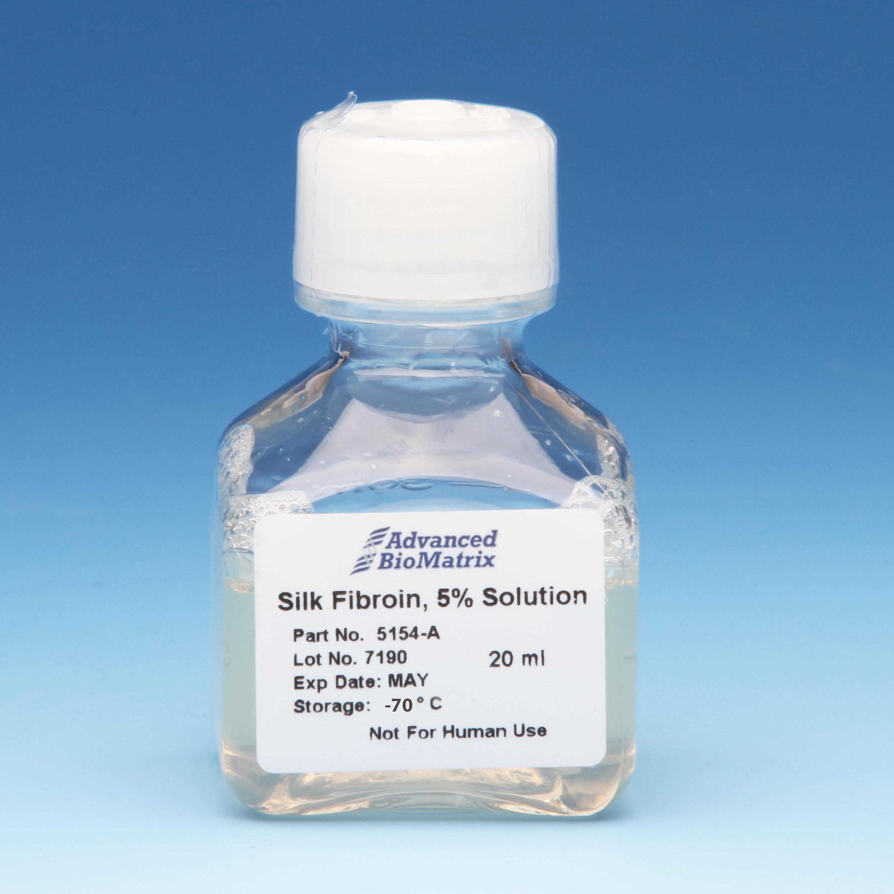 silk fibroin solution 50 mg/ml from advanced biomatrix