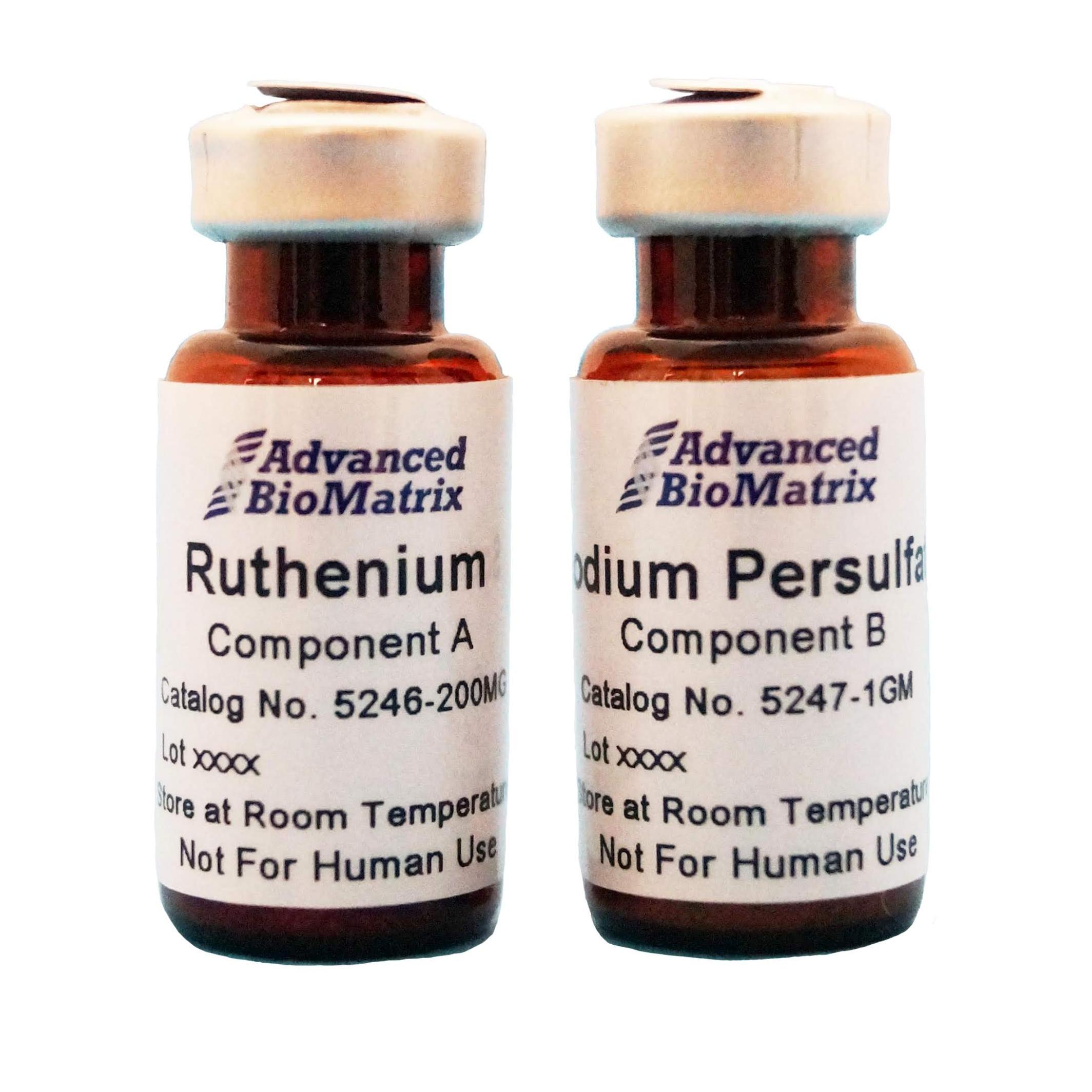 Ruthenium visible light photoinitiator for photocrosslinking