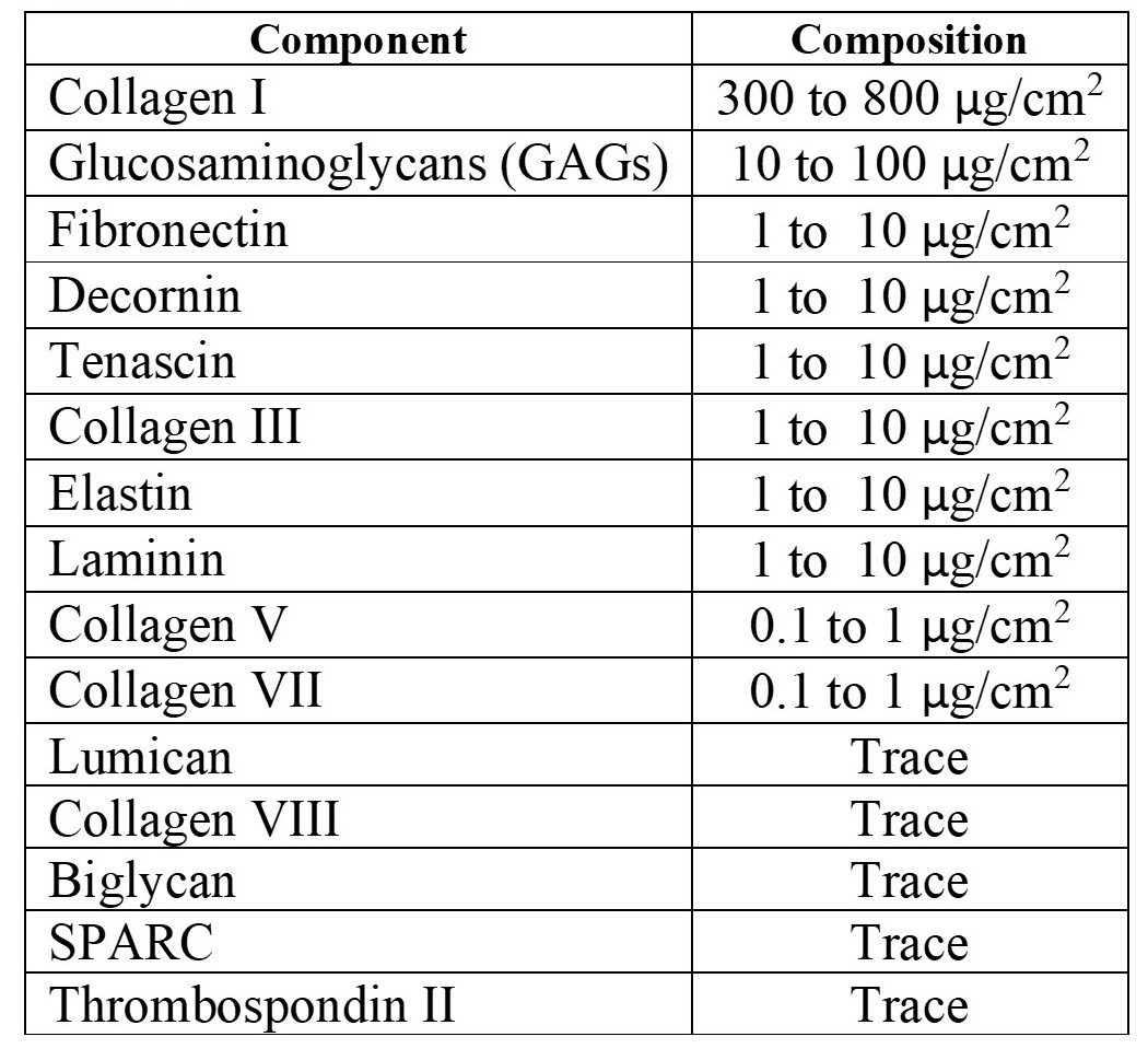 extracellular matrix components