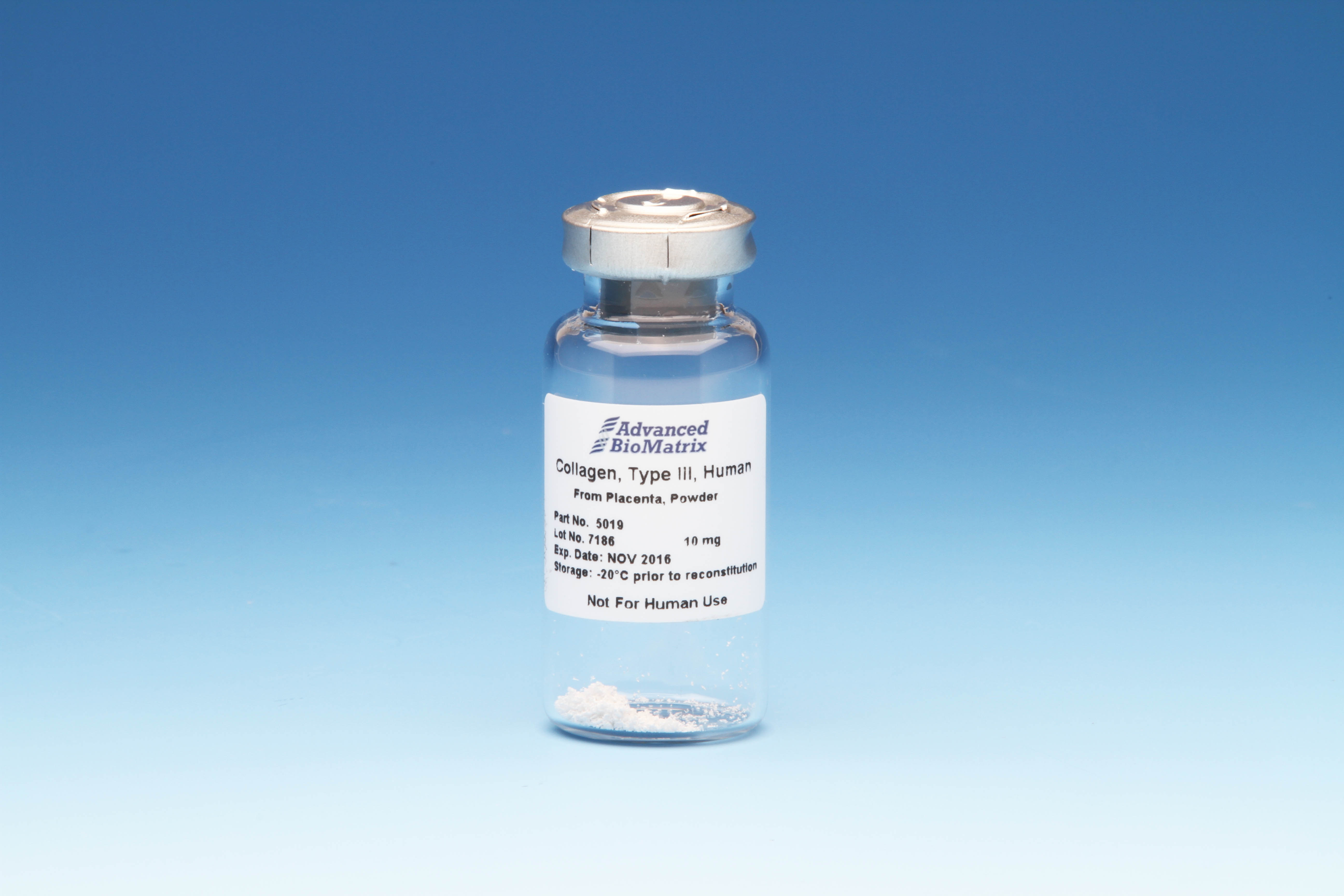 Human Collagen Powder Type III Non-sterile 10mg